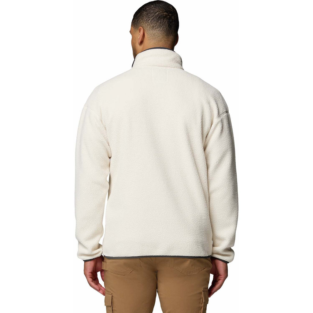 helvetia half snap fleece vest
