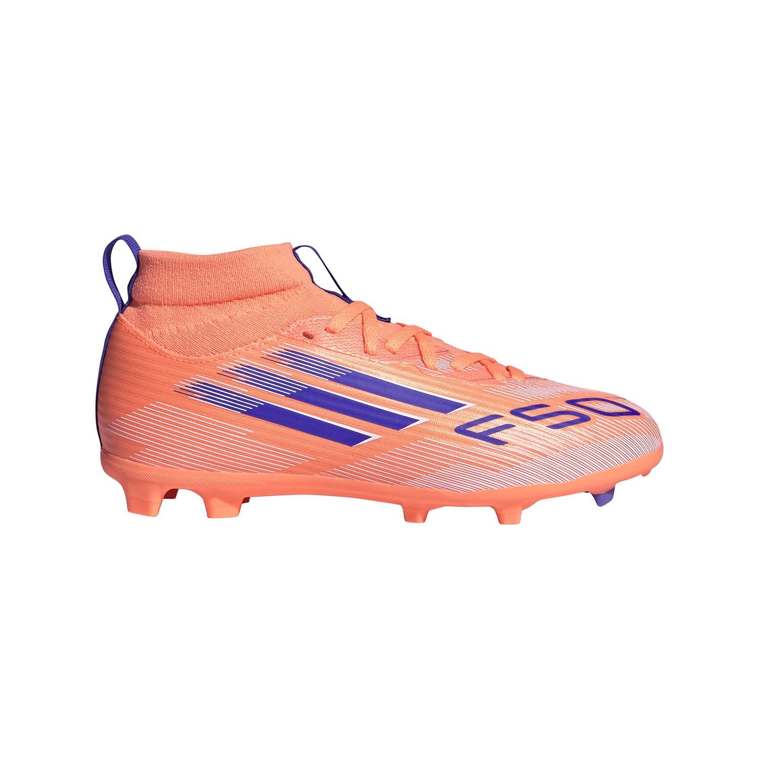 F50 League Mid Firm/Multi-Ground Voetbalschoenen Kids