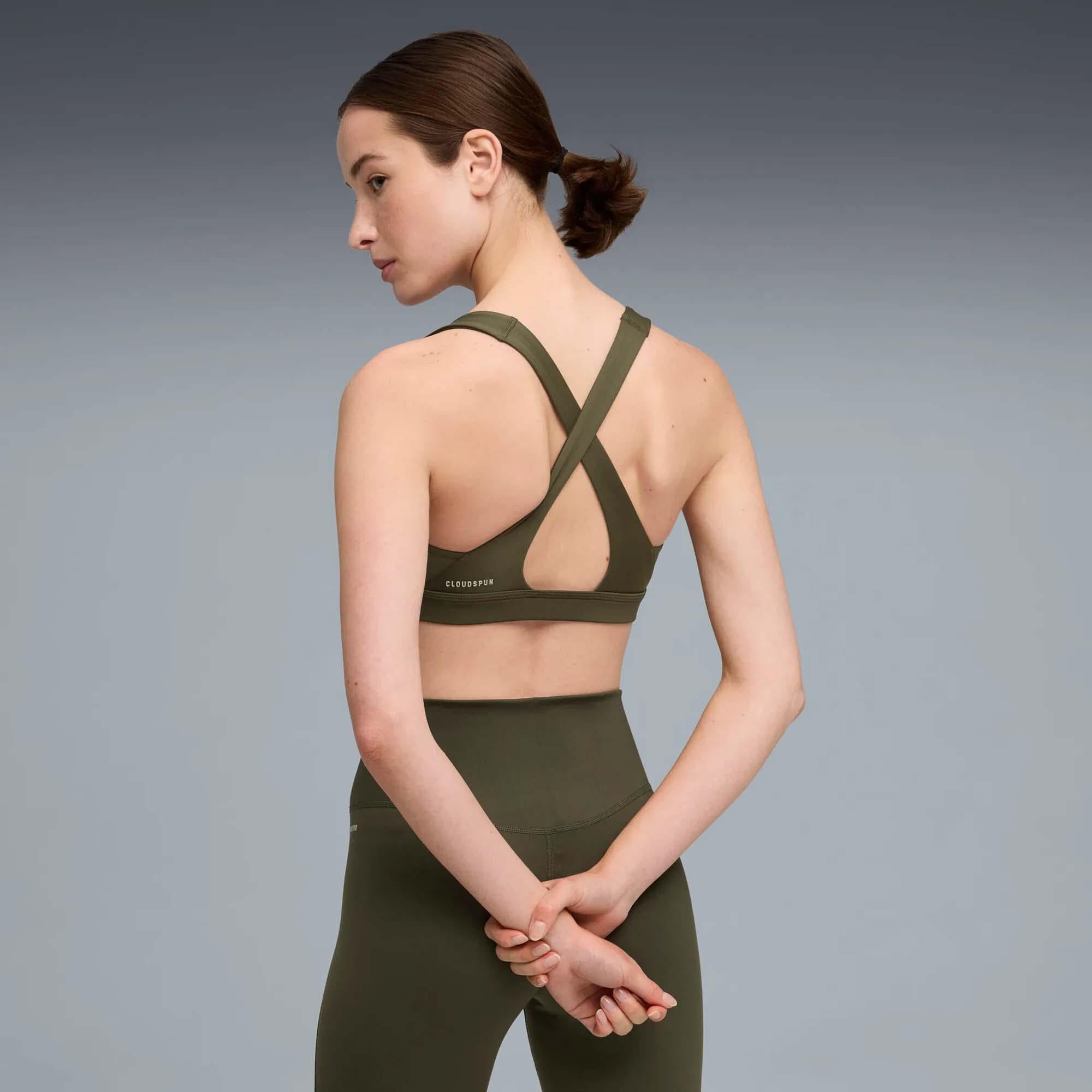 W PUMA X HYROX SHAPELUXE HIGH NECK BRA