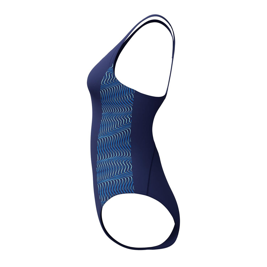 PLACEMENT MUSCLEBACK 1PC NVY/LTBLU
