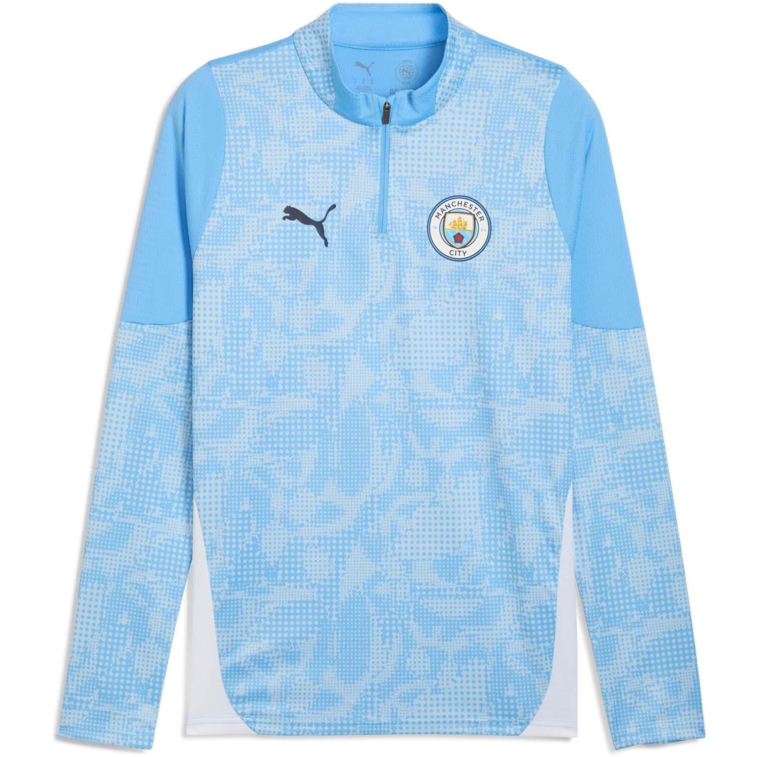 Mcfc Training 1/4 Zip Top