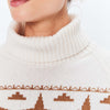 Sage W Wool Rollneck Sweat