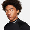 pro men's long-sleeve mock-nec