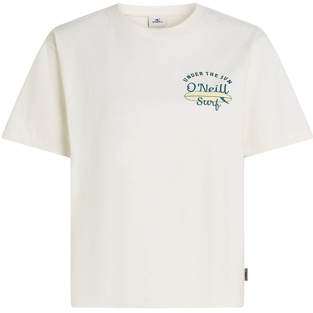 Boxy Back Print T-shirt strand