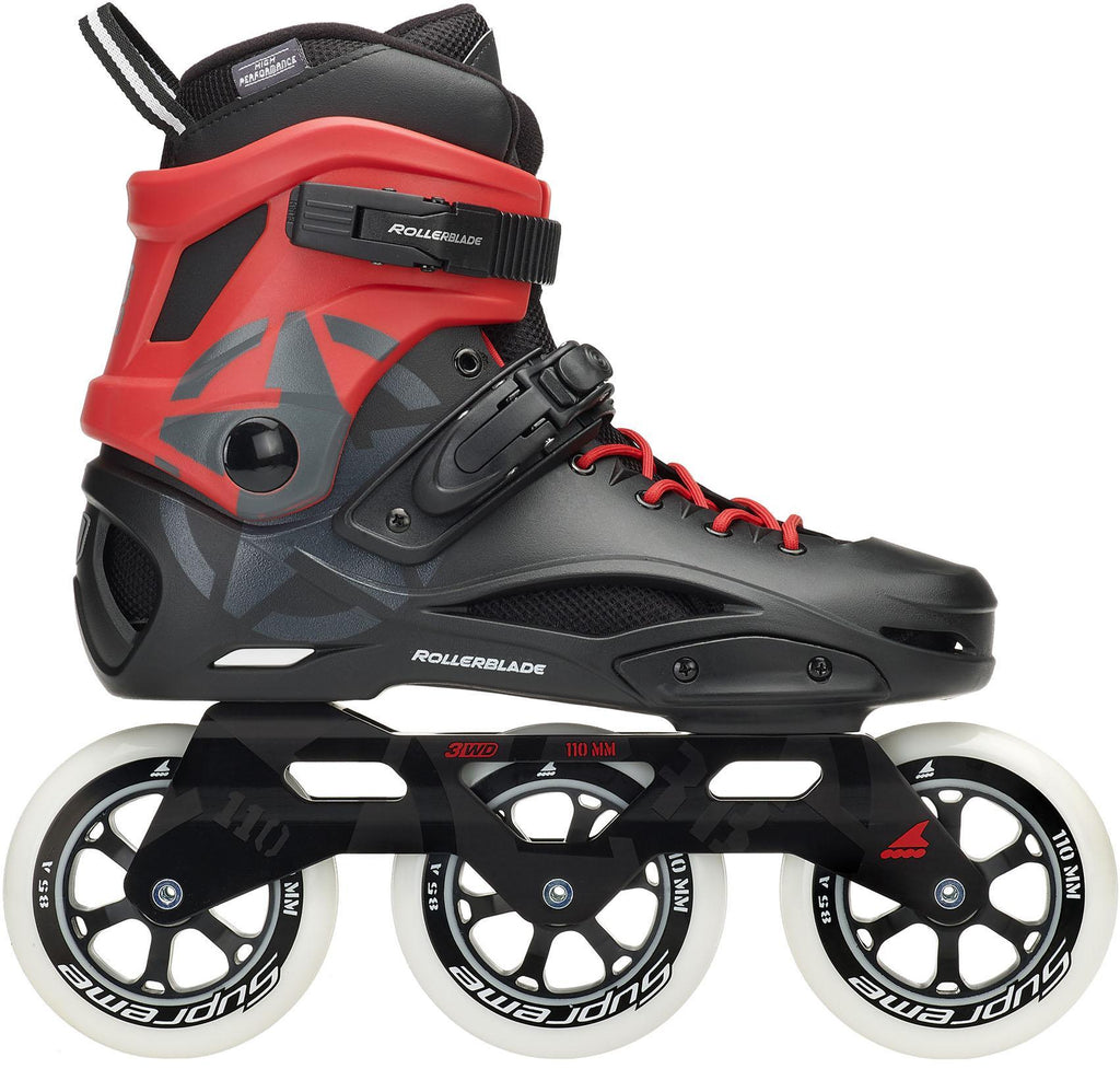 Rollerblade Rb 110 3wd Black-red