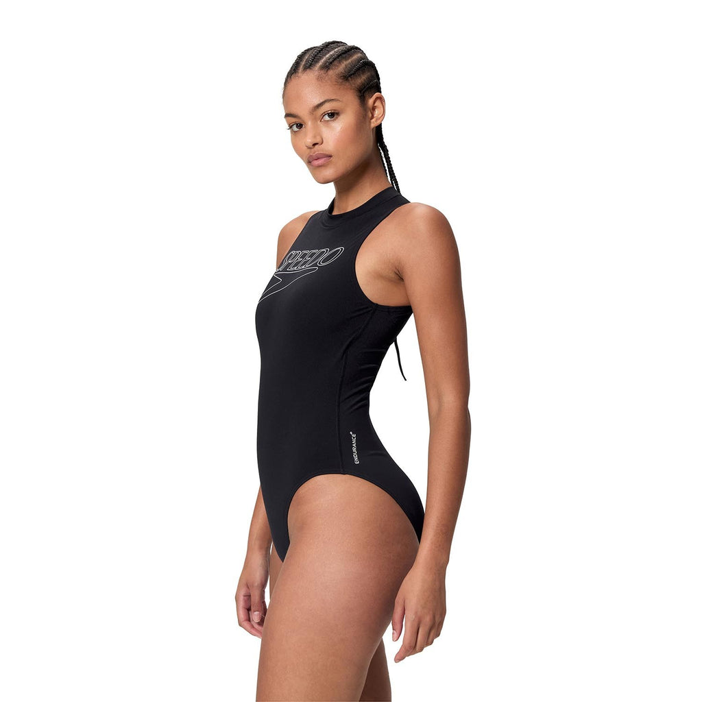 END+ LOGO HYDRASUIT 1PC BLK