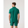 ace mesh panel polo shirt