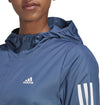 Own the Run Running windjack met capuchon