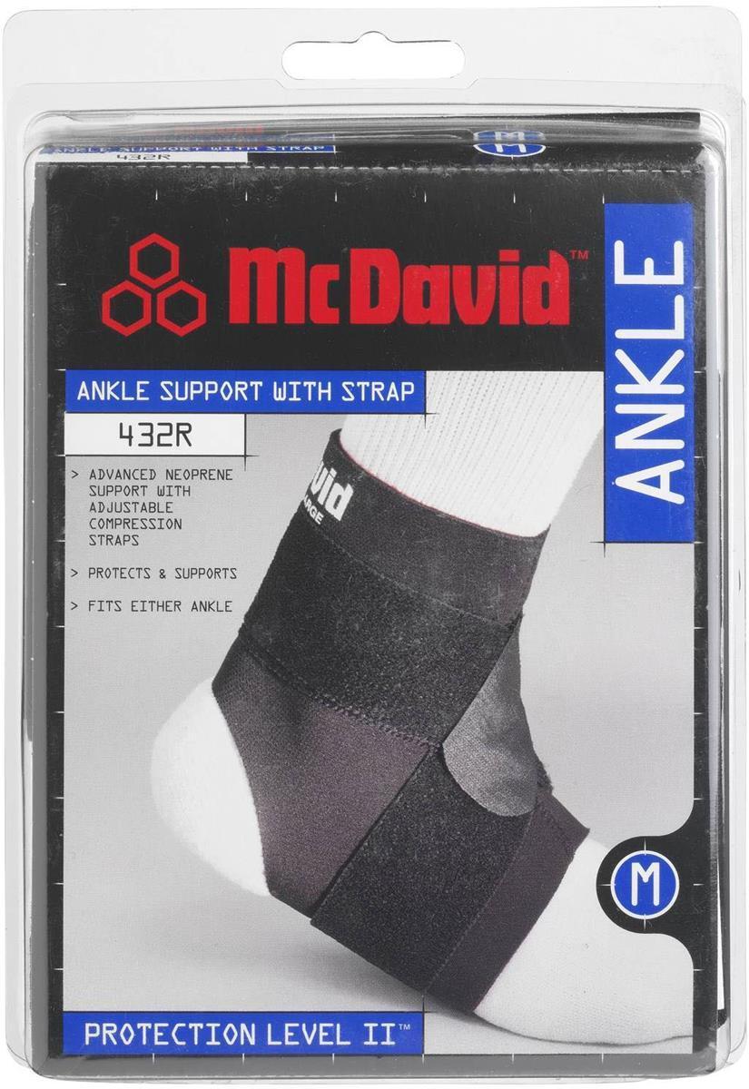 ankle support with straps