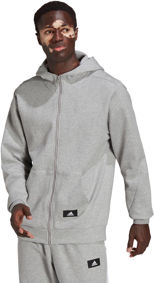 M FI DBLKNT FZ Hr. Sweatjacke m.Kapuze