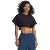 Cropped Script  Shirt  T-shirt