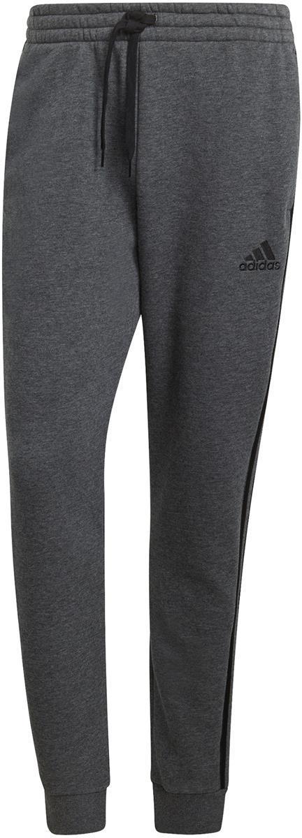 Essentials Fleece Tapered Cuff 3-Stripes broek