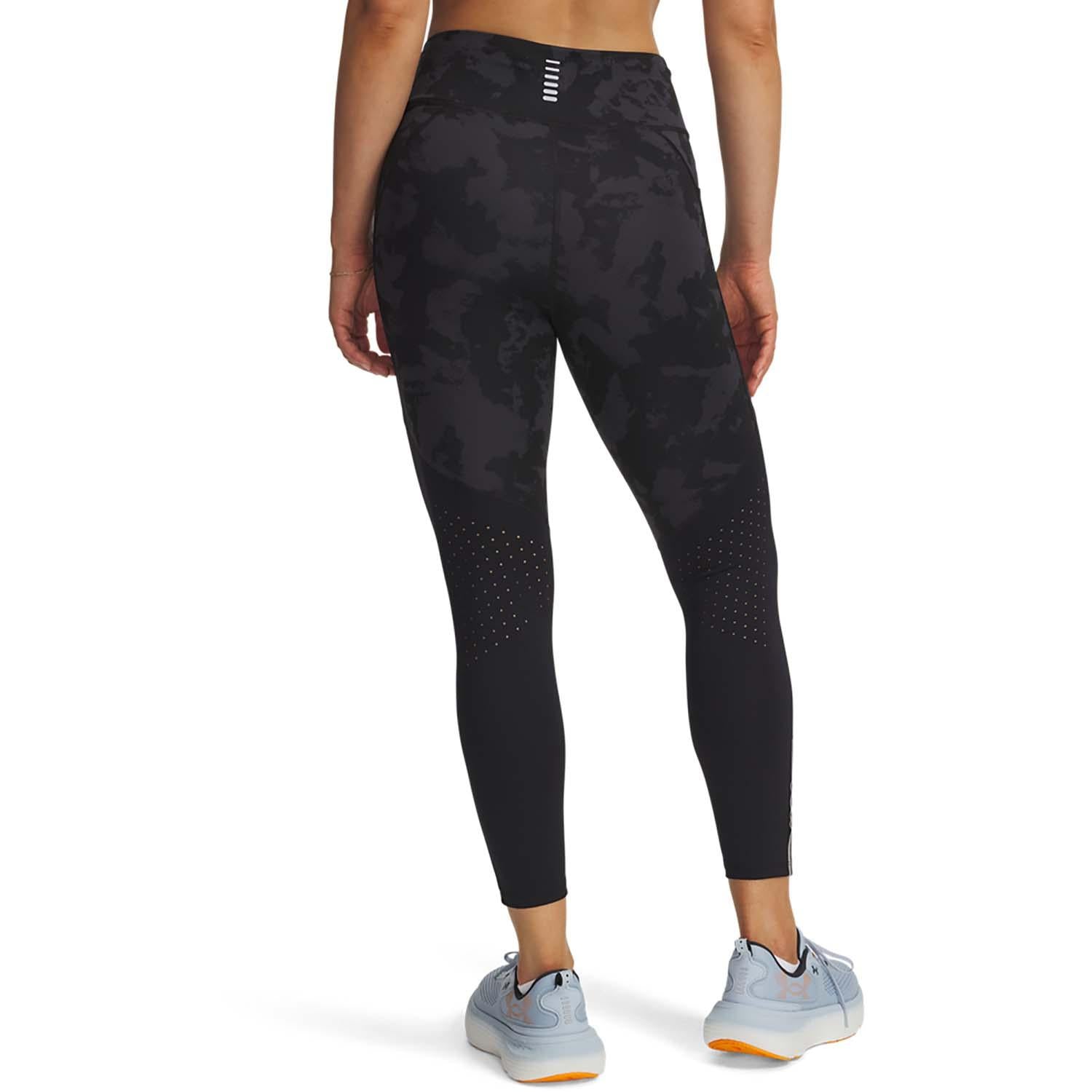 ua launch ankle print tights-blk
