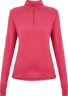 CUSCA wmsDa.Langarmshirt/Halbzipp88%Pes 12%El DryPlusEc