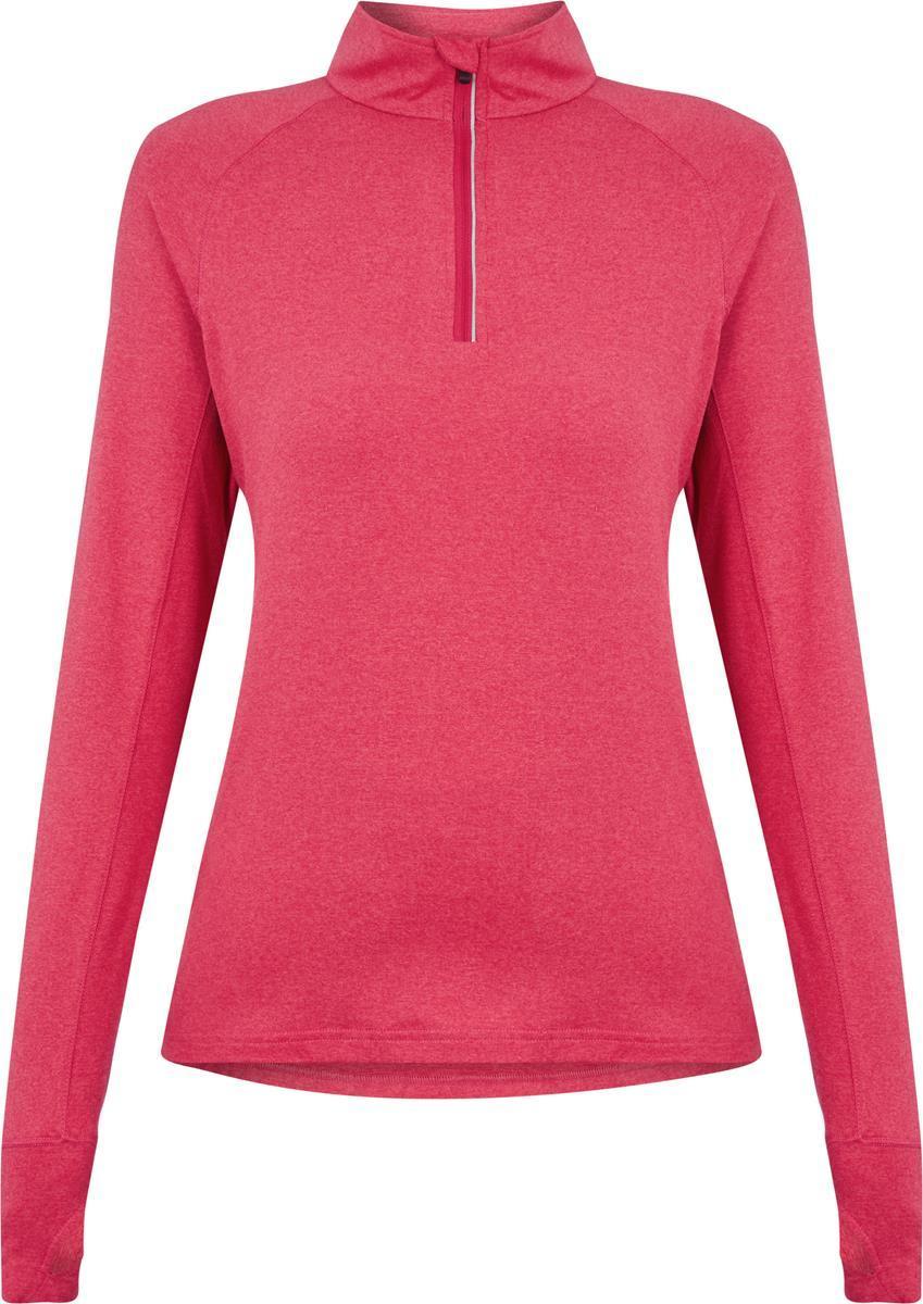 CUSCA wmsDa.Langarmshirt/Halbzipp88%Pes 12%El DryPlusEc
