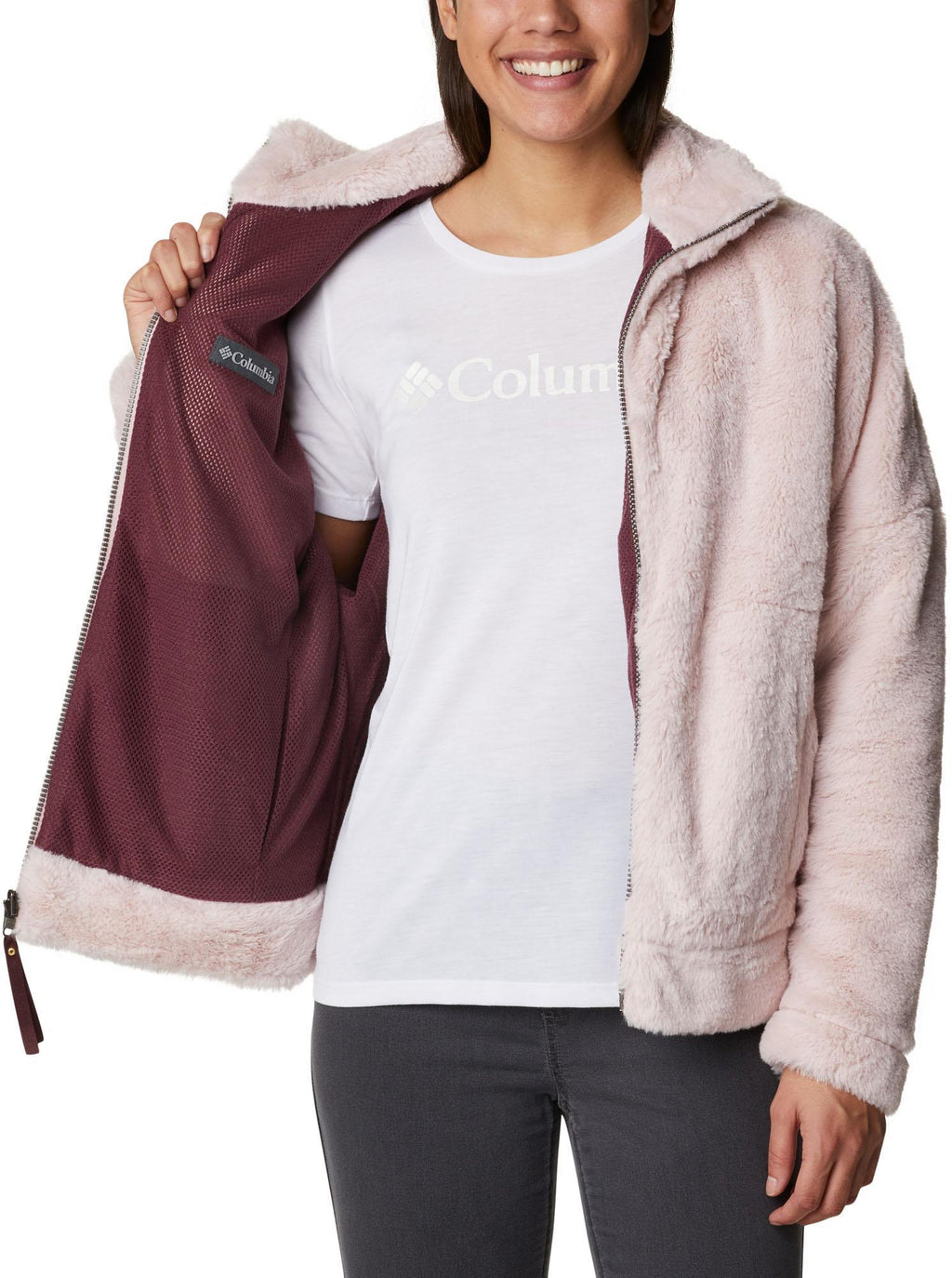 bundle up full zip fleece