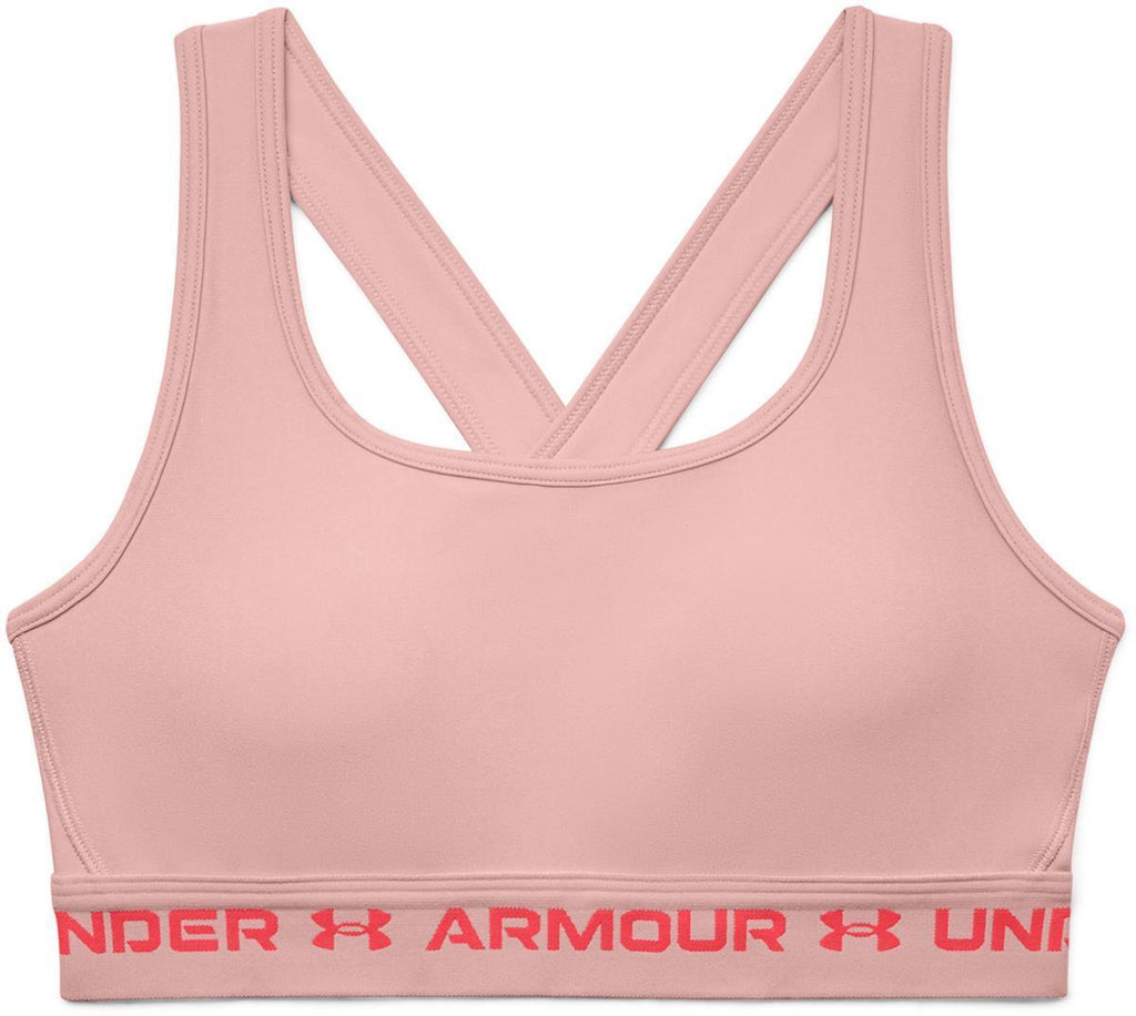 UA Crossback Mid Heather Bra