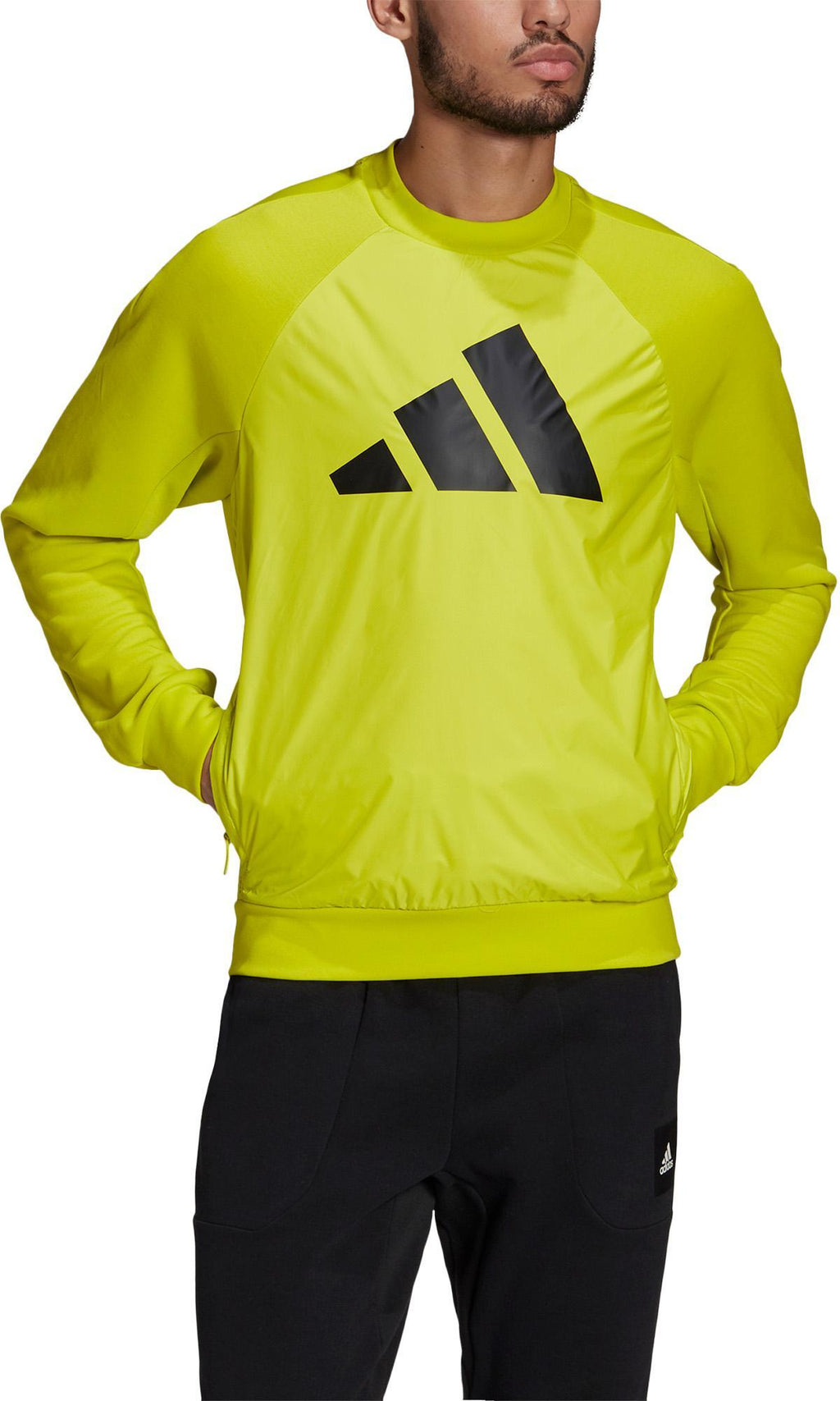 Sportswear Fabric Block Sweatshirt