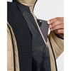 legend down hooded jacket-brn