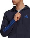 Essentials Doubleknit Cut 3-Stripes Ritshoodie