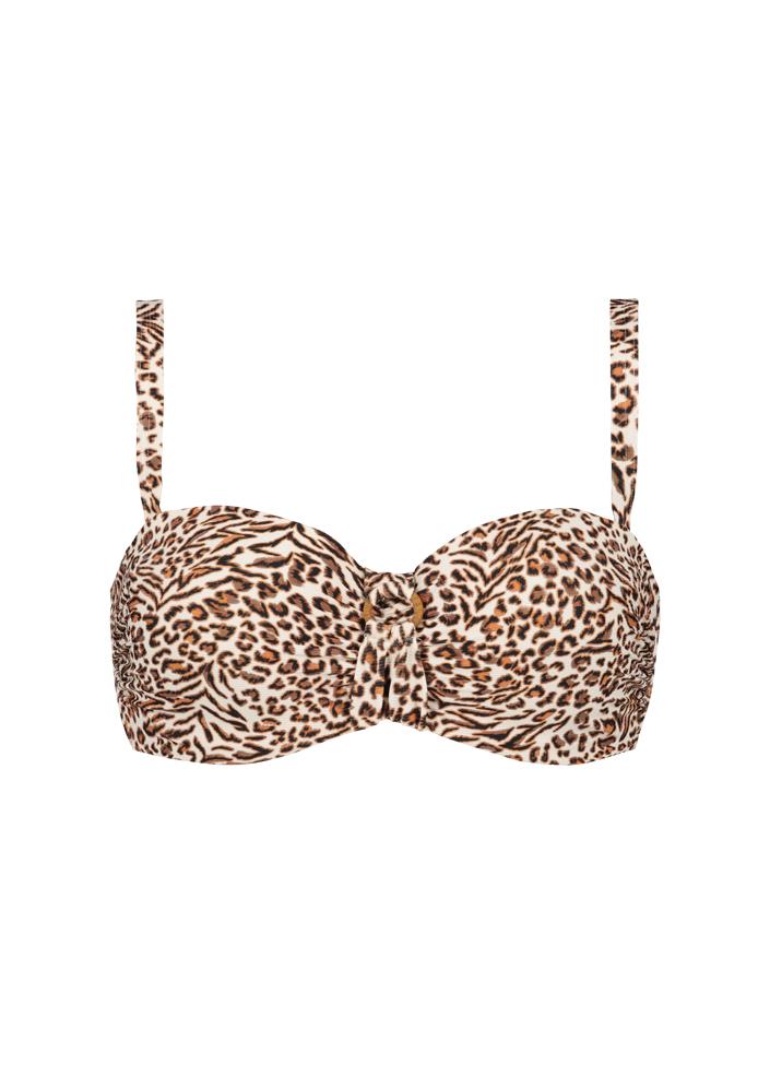indian ink bandeau bikinitop