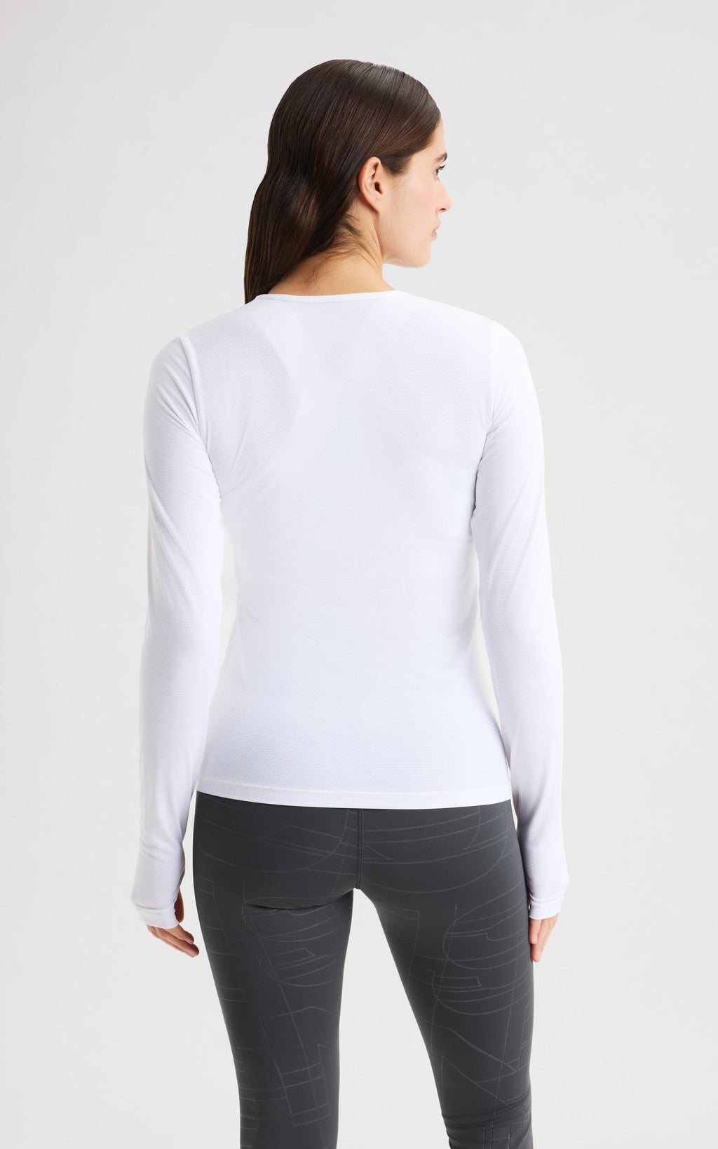Jacquard Long Sleeve Top T-shirt  training