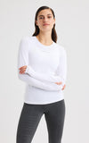 Jacquard Long Sleeve Top T-shirt  training