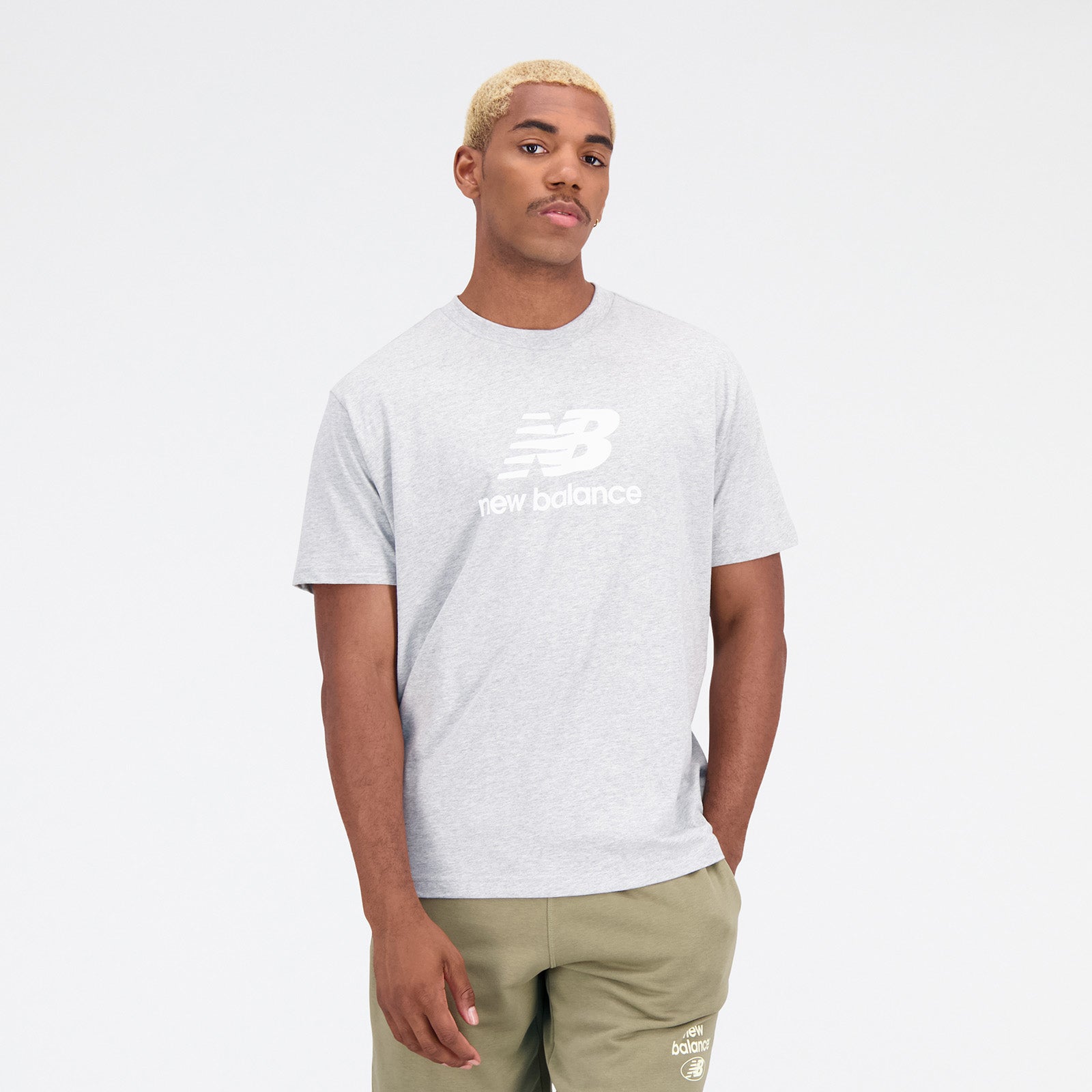 Essentials Stacked Logo Cotton shirt