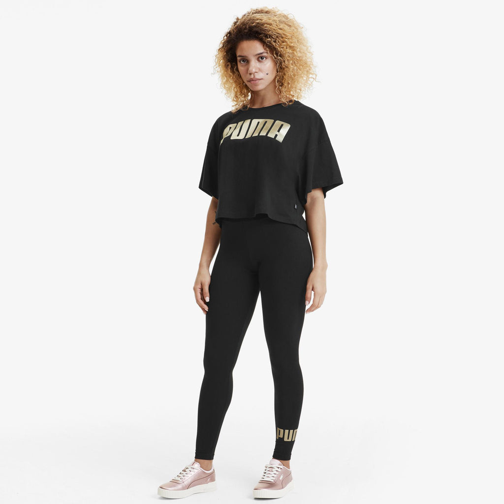 ess logo leggings