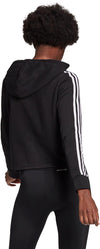 Essentials 3-Stripes Cropped Hoodie