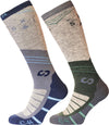 Mens Ski Socks Mountain Ski Double