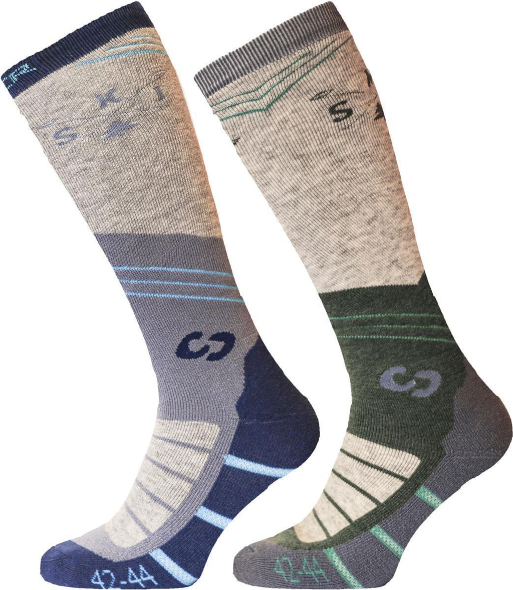 Mens Ski Socks Mountain Ski Double