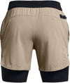 Ua Peak Woven 2in1 Sts-brn