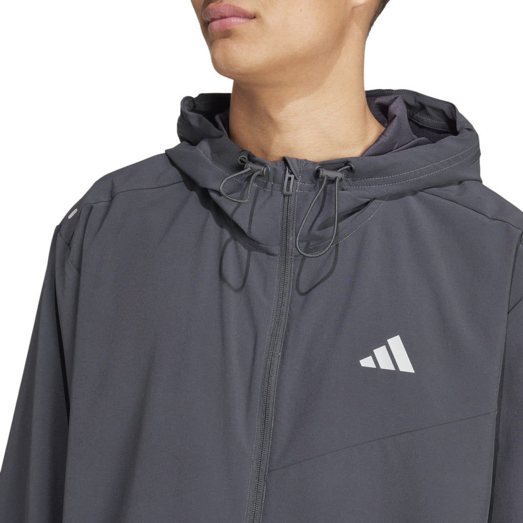 Woven hoodie