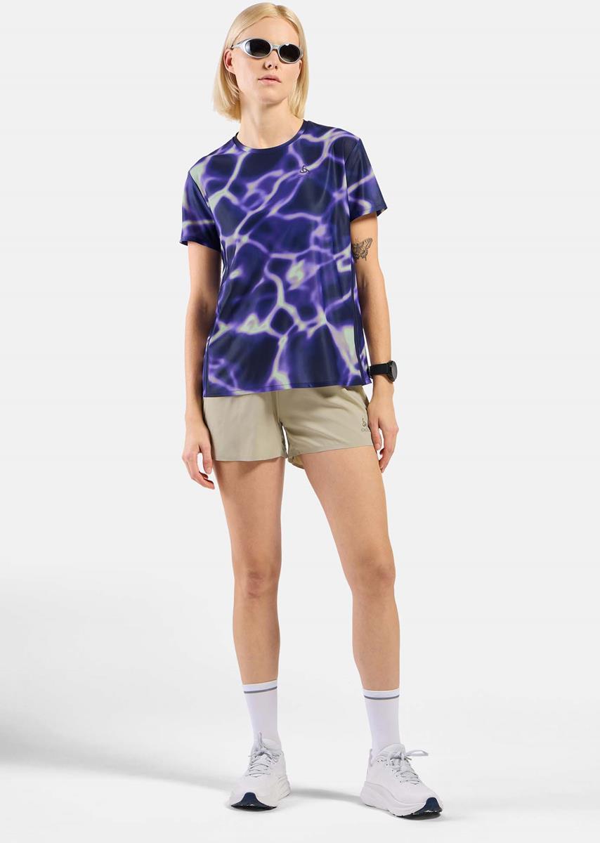 T-shirt Crew Neck S/s Zeroweight Chill Tec Print