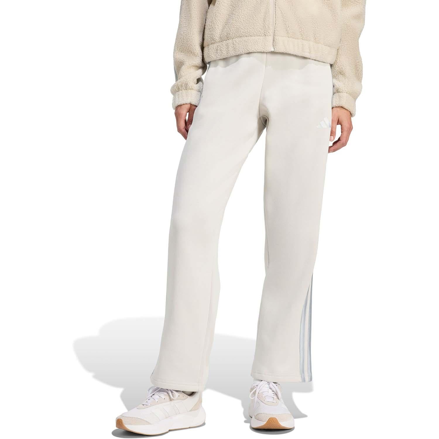 Holiday 3-Stripes Fleece Open-Hem Broek