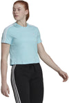 Essentials Loose 3-Stripes Cropped T-shirt