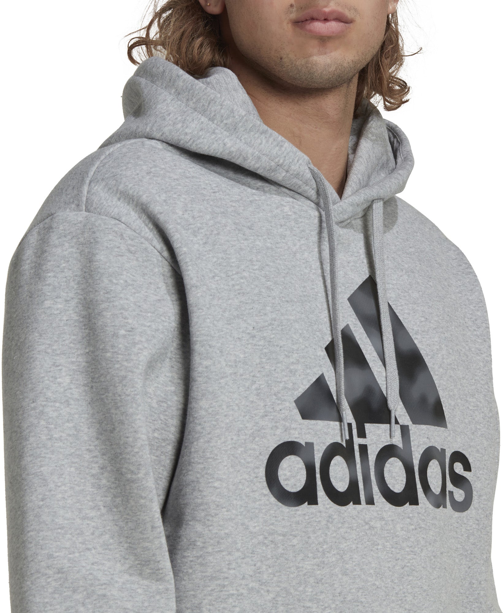 Essentials Camo Print French Terry hoodie