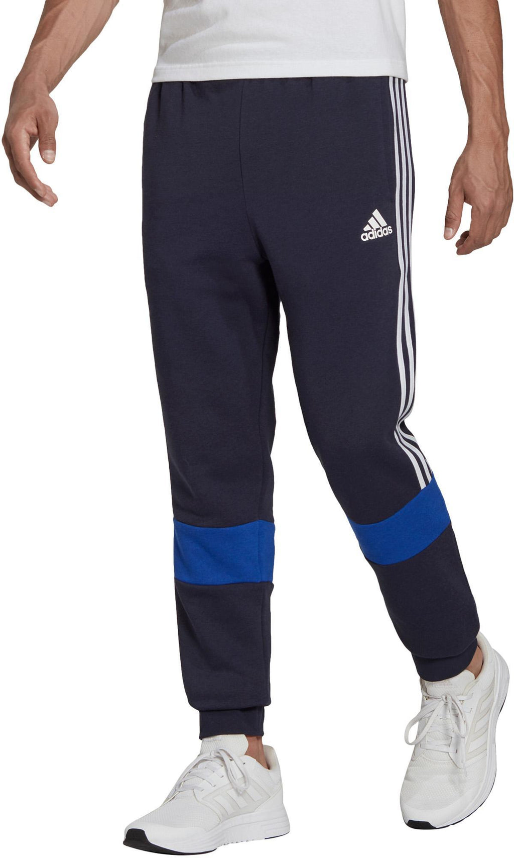 Essentials Fleece Colorblock broek