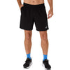 asics core 7in short