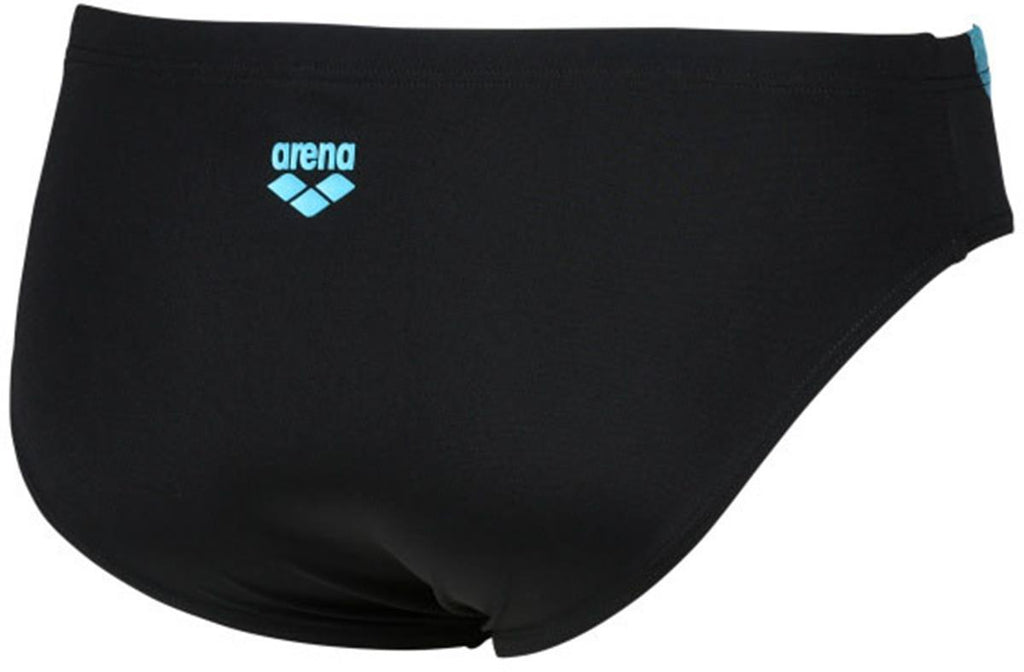 Arena M Streak Brief Black-soft-gre
