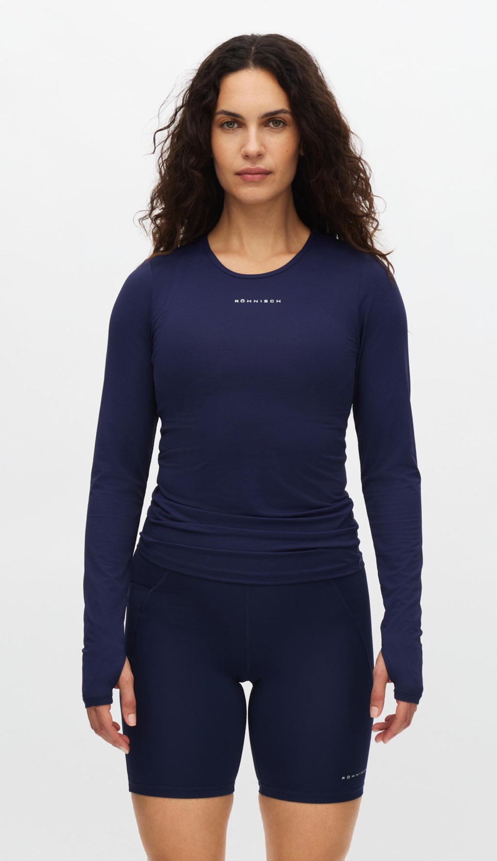 Jacquard Long Sleeve Top T-shirt  training