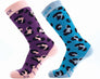 KIDS SKI SOCKS ANIMAL DOUBLE PACK