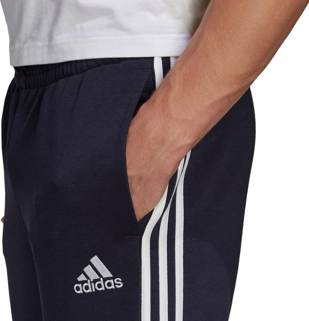 Essentials French Terry Tapered Cuff 3-Stripes Broek