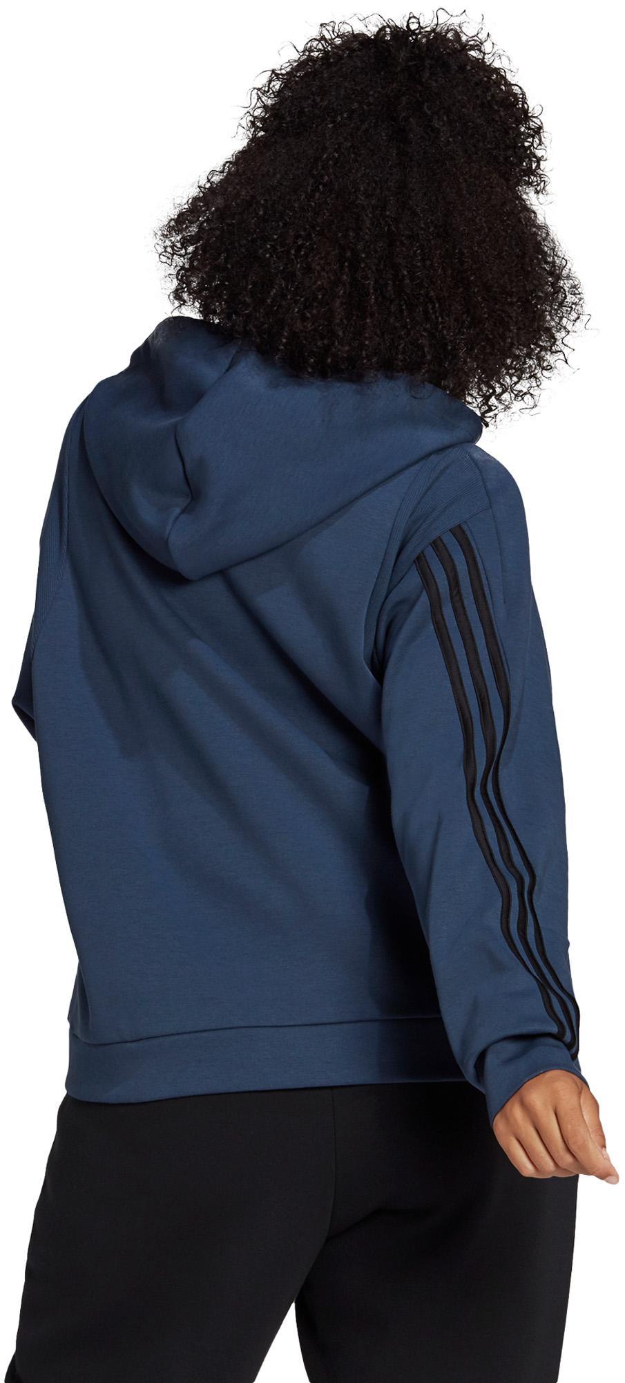 Sportswear Wrapped 3-Stripes Ritshoodie (Grote Maat)