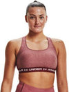 UA Crossback Mid Heather Bra