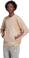 Brand Love Giant Logo Polar Fleece sweater