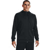 ua armour fleece fz hoodie-blk