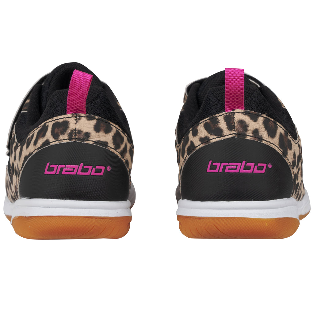 Indoor Velcro Leopard hockeyschoenen