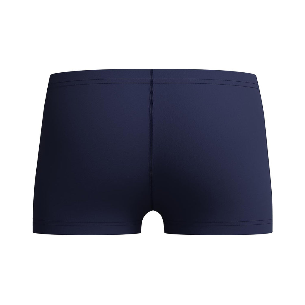 MEDLEY LOGO AQUASHORT NVY/BLU